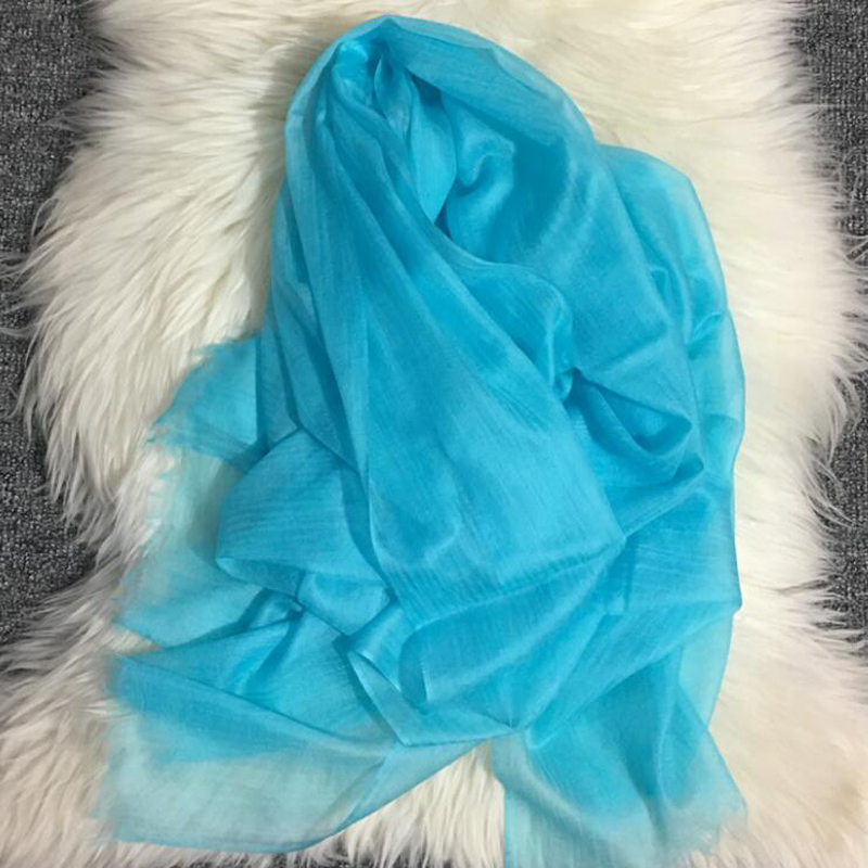 Pure Cashmere Scarves Pink Ring Women Winter Scarf